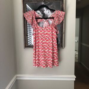 Flutter sleeve tank top